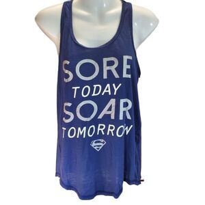 SUPERMAN HER UNIVERSE workout top M